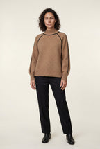 Zoyri | High Neck Knit Sweater