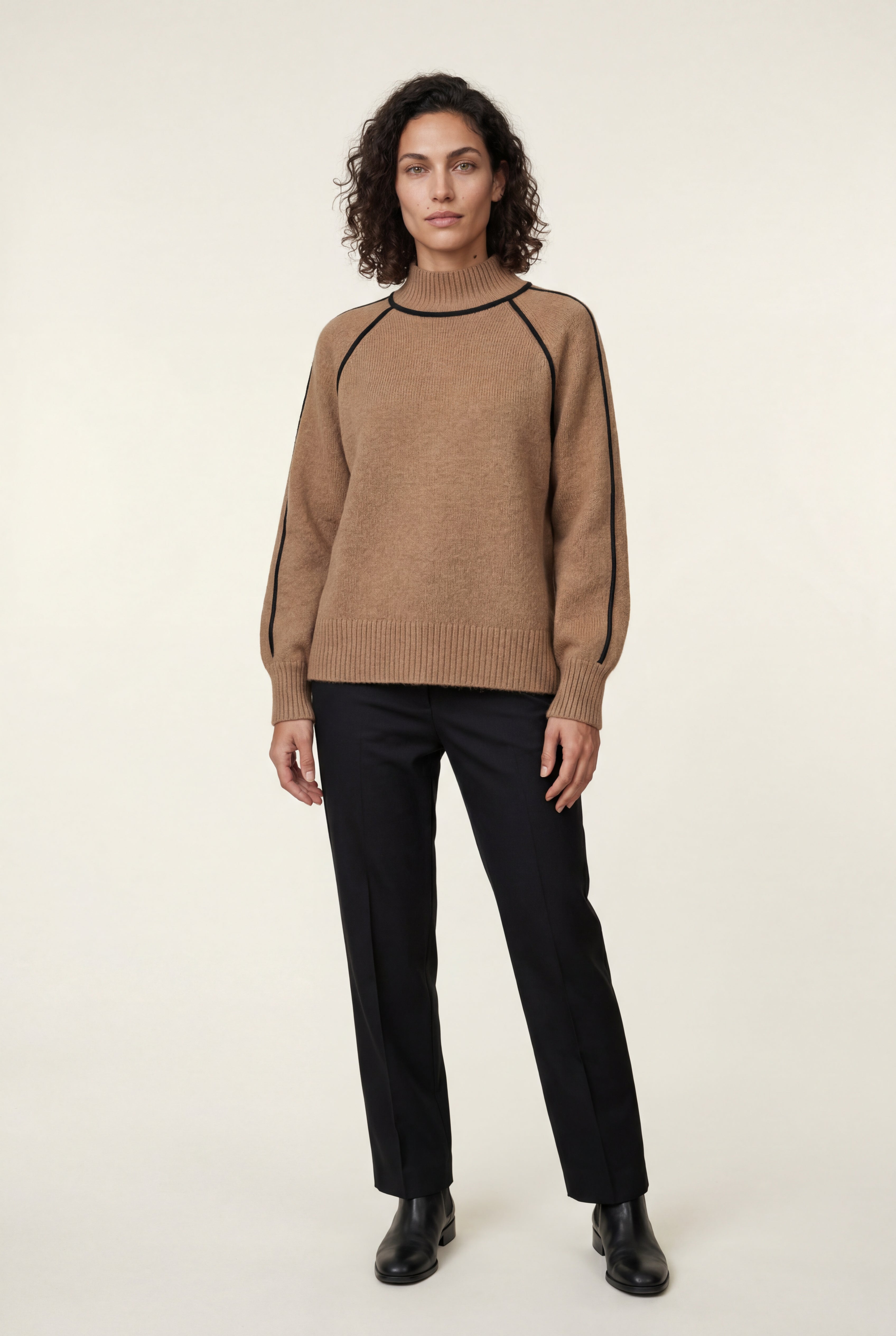 Zoyri | High Neck Knit Sweater