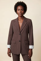 Zoyri | Pinstripe Tailored Blazer