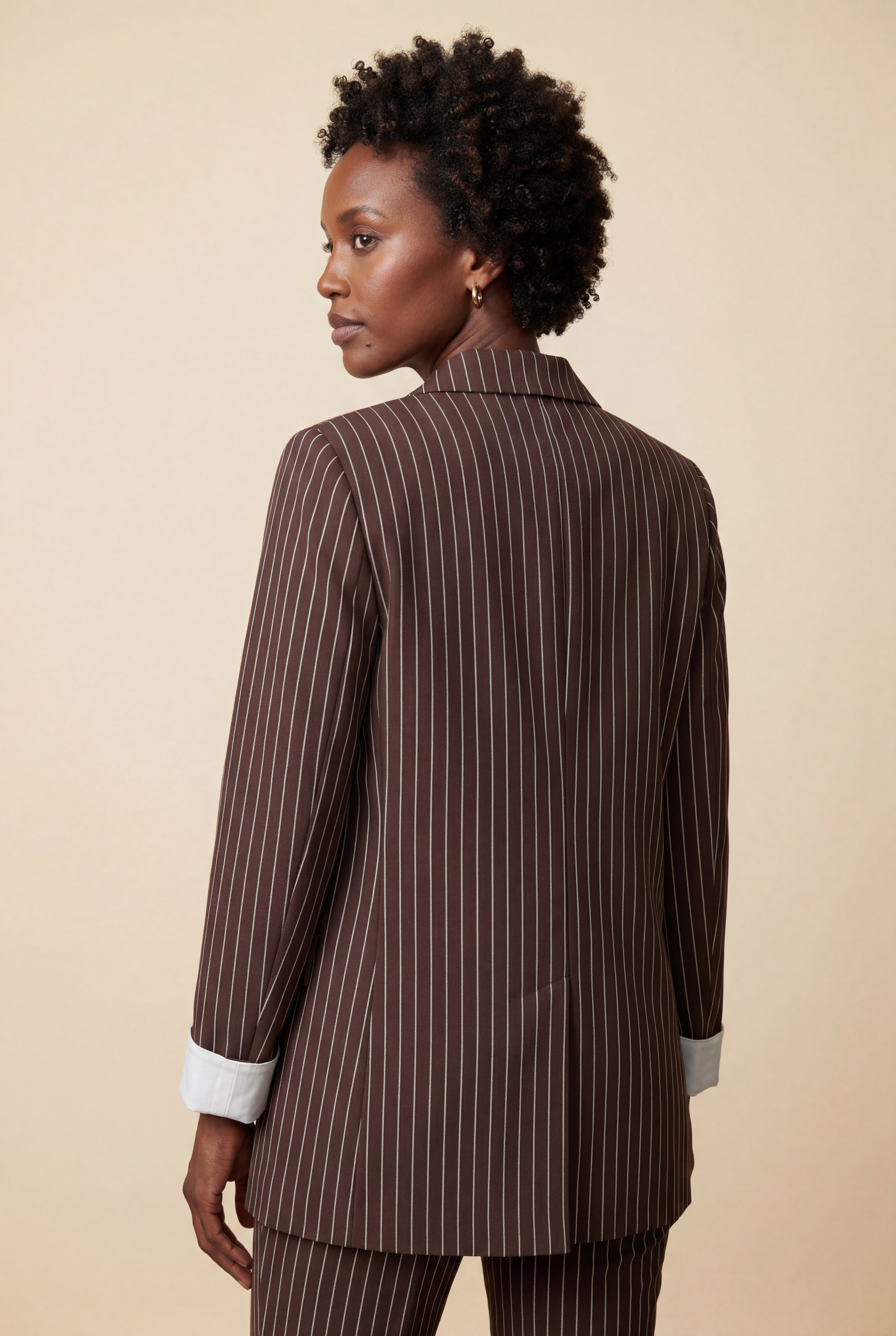 Zoyri | Pinstripe Tailored Blazer