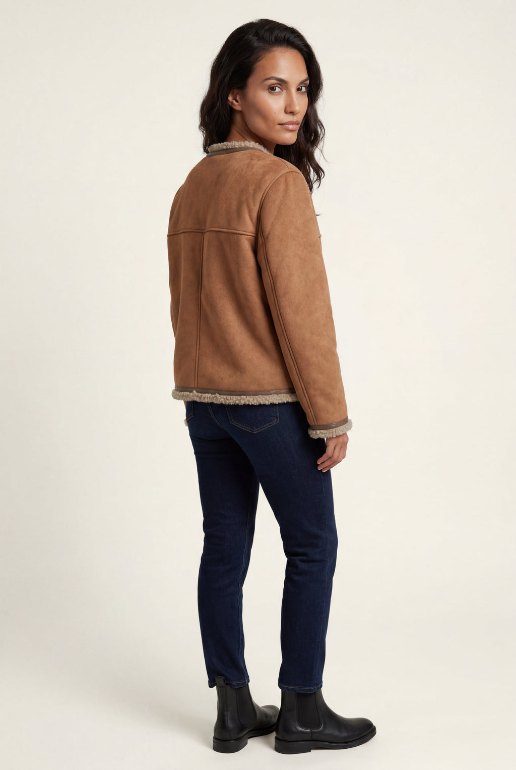 Zoyri | Trimmed Shearling Jacket