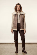 Zoyri | Aviator Sherpa Vest