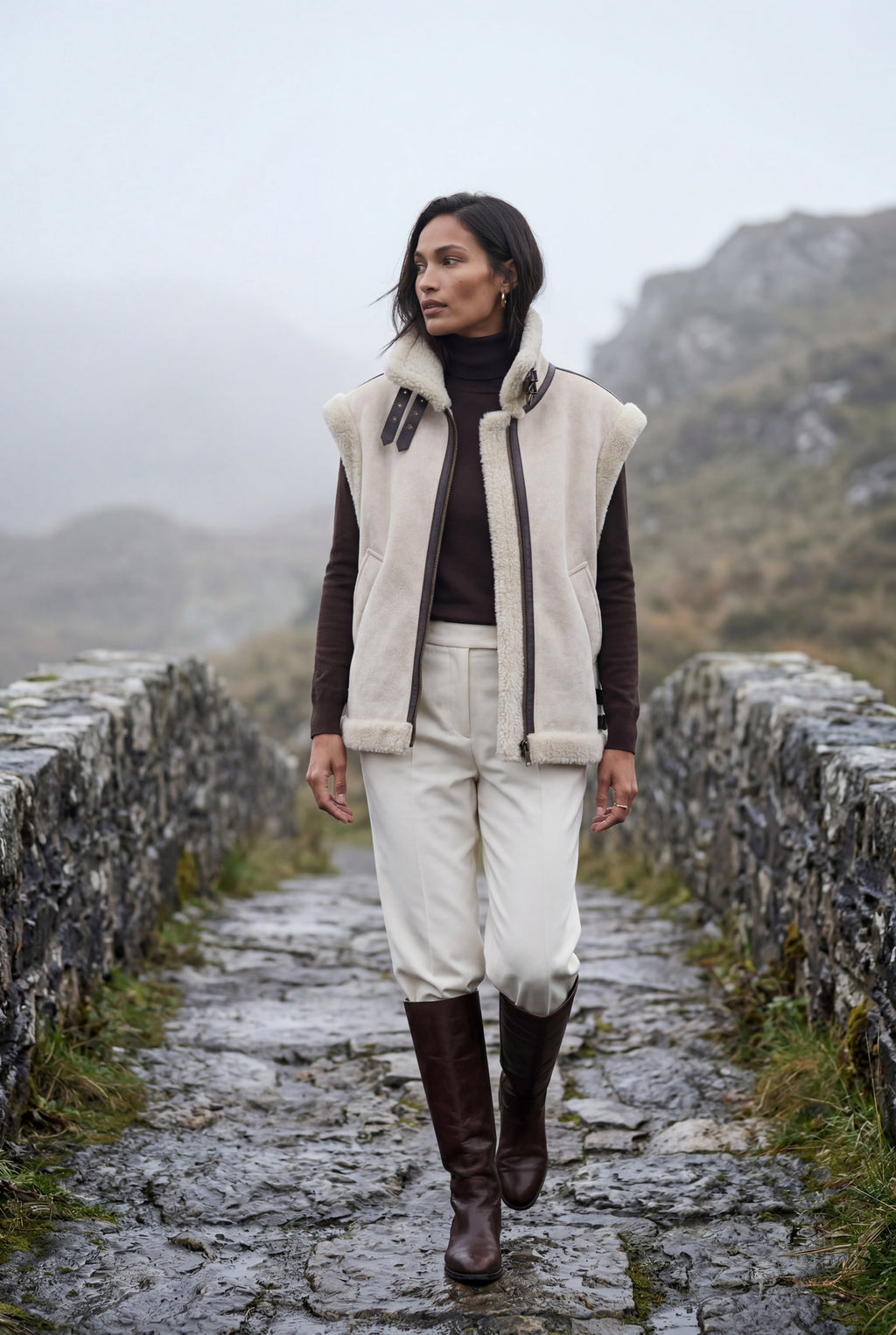 Zoyri | Aviator Sherpa Vest