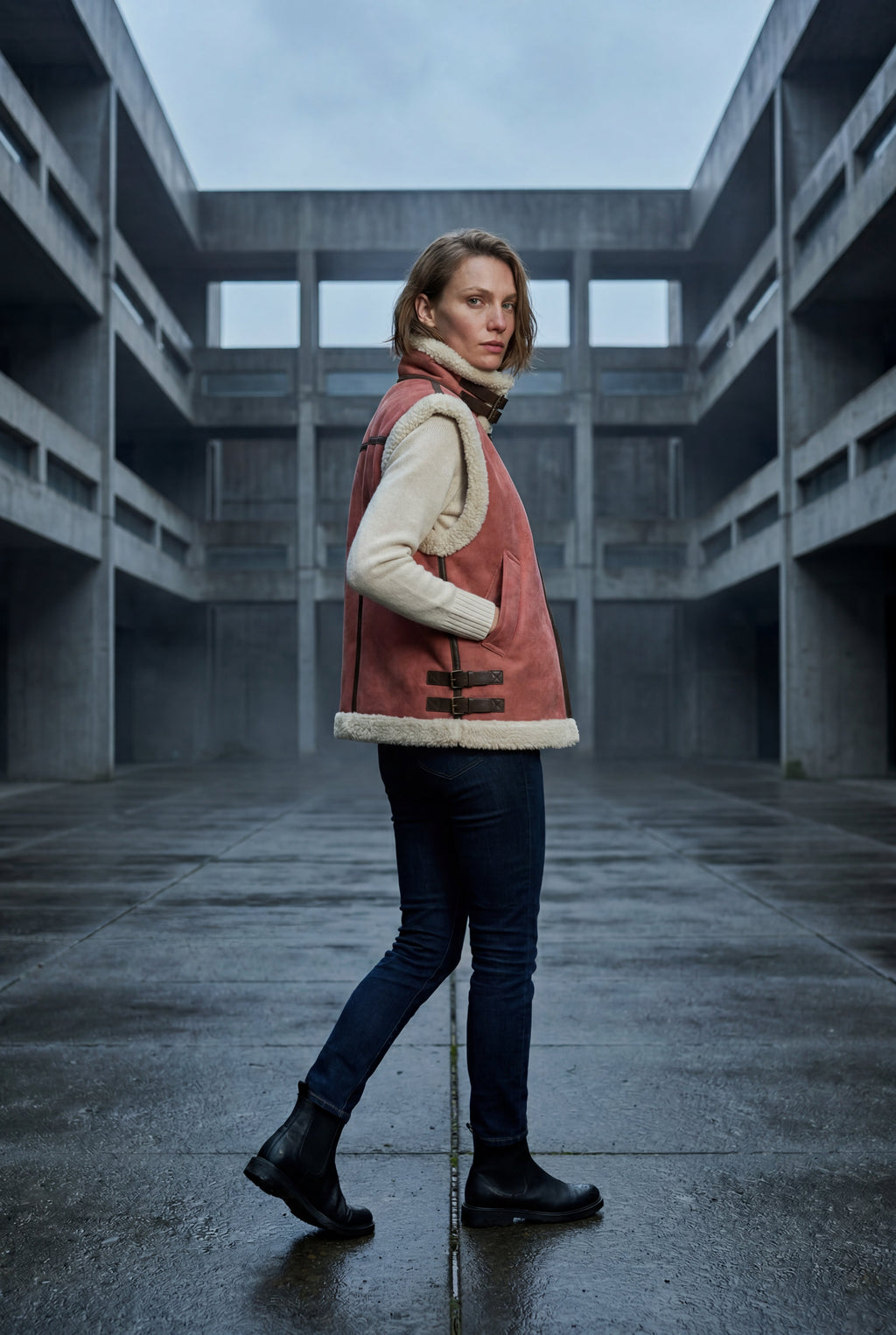 Zoyri | Aviator Sherpa Vest