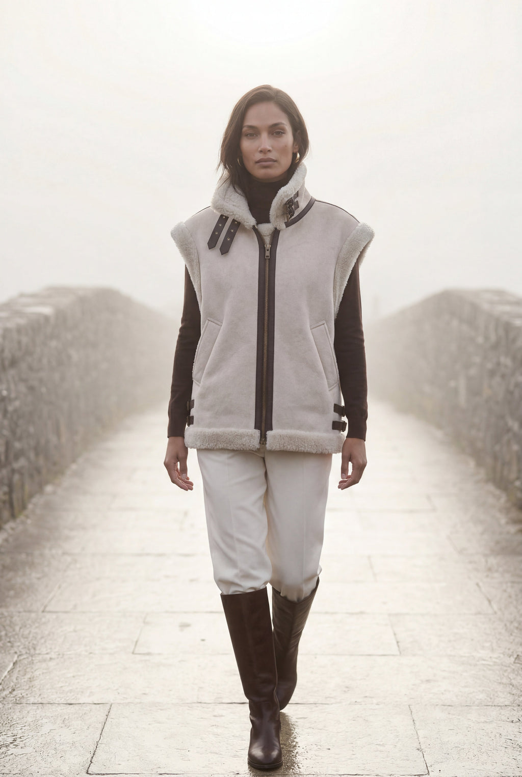 Zoyri | Aviator Sherpa Vest