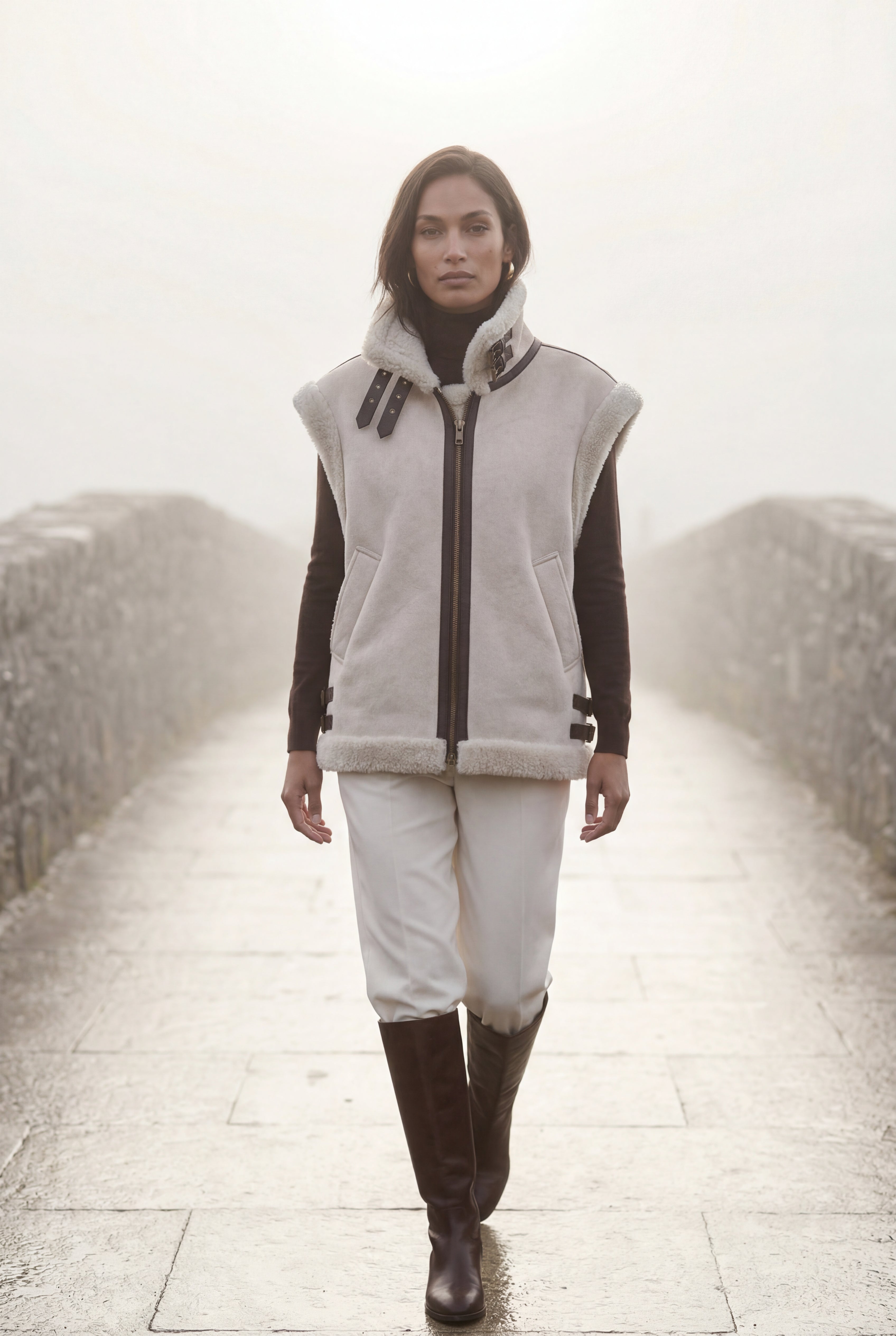 Zoyri | Aviator Sherpa Vest