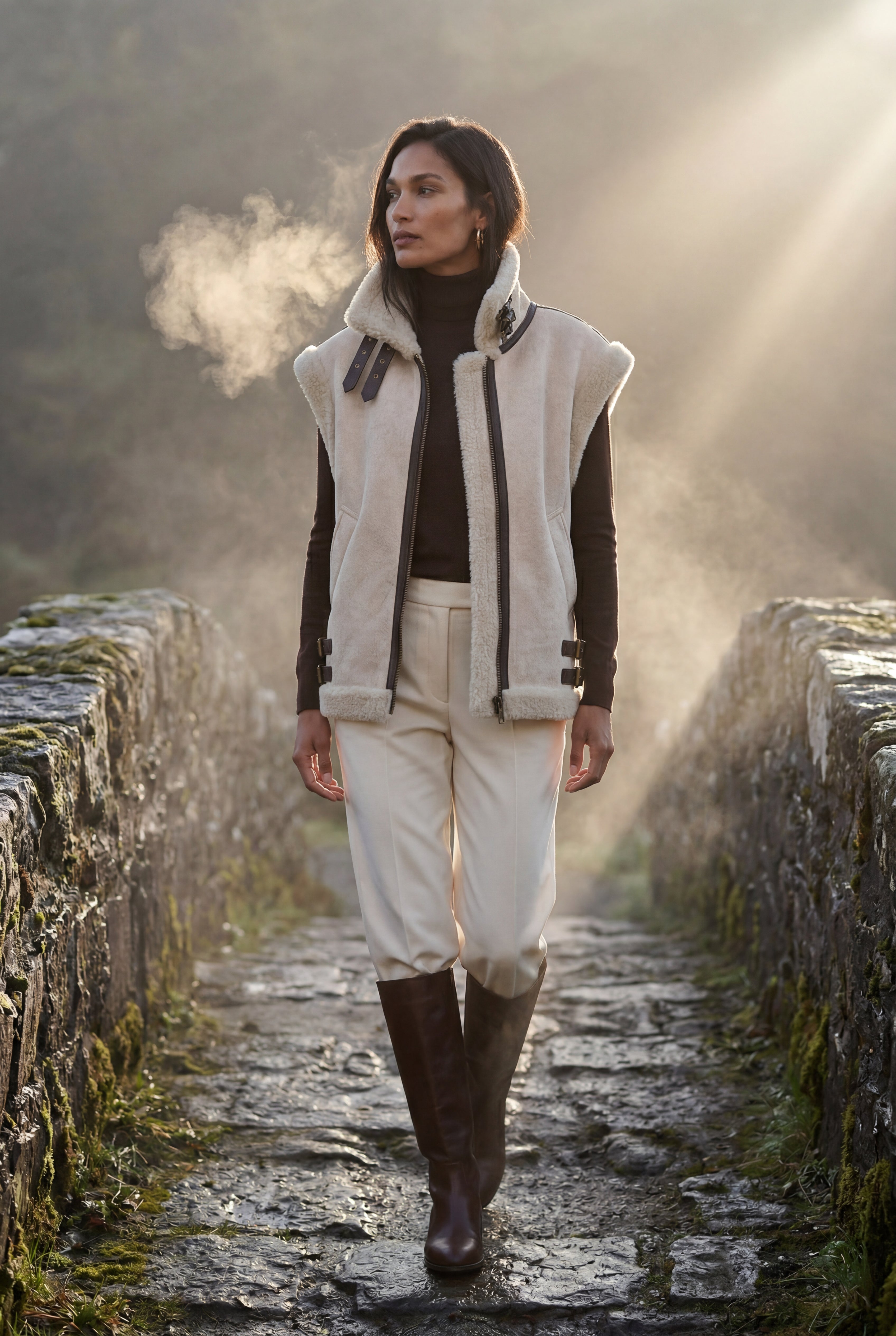 Zoyri | Aviator Sherpa Vest