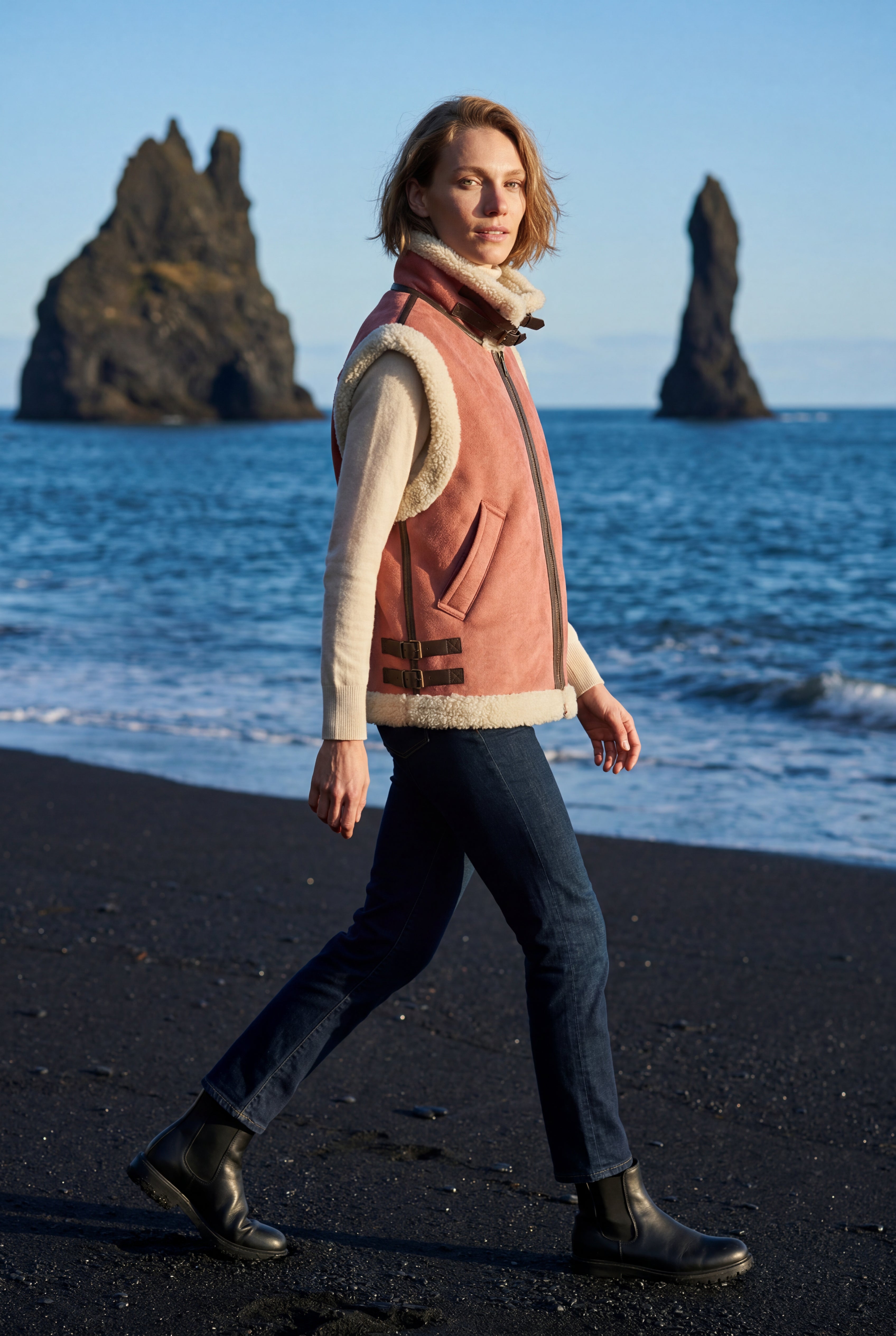 Zoyri | Aviator Sherpa Vest