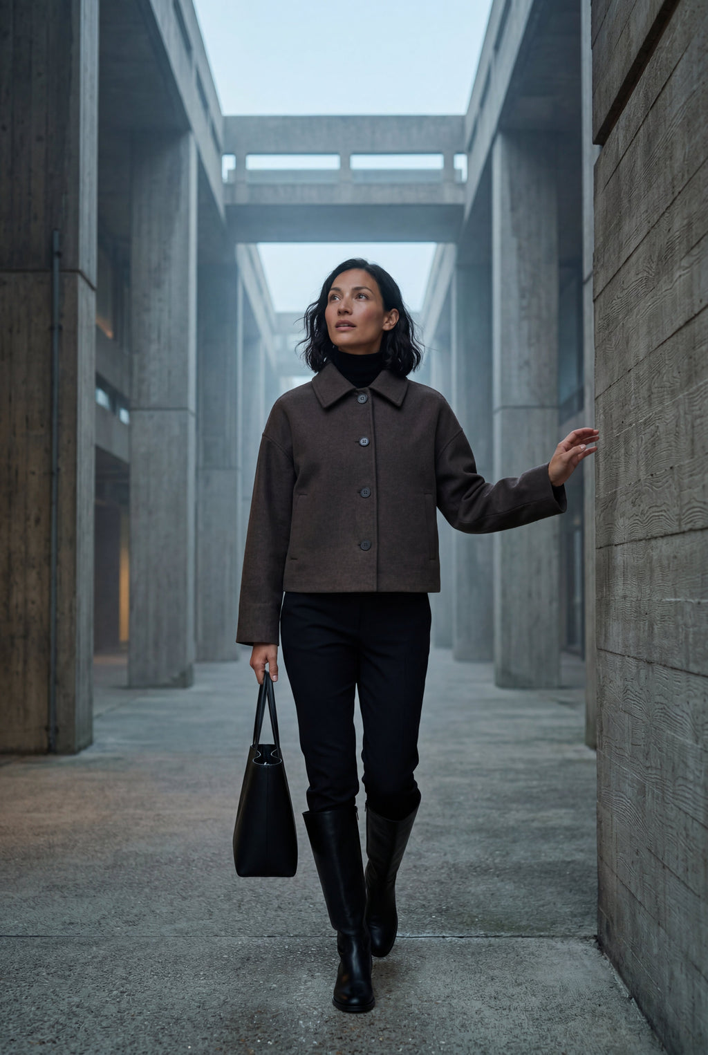 Zoyri | Cropped Winter Coat