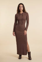 Zoyri | Hooded Maxi Dress