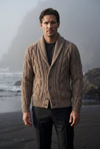 Zoyri | Cable Shawl Cardigan