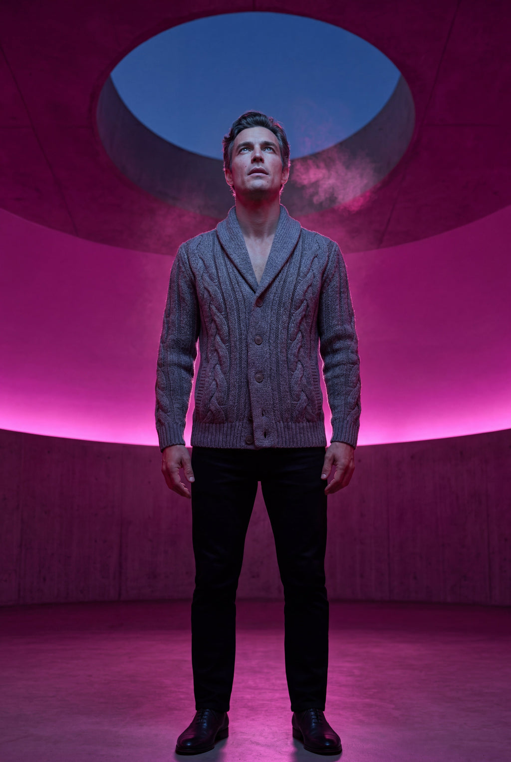 Zoyri | Cable Shawl Cardigan