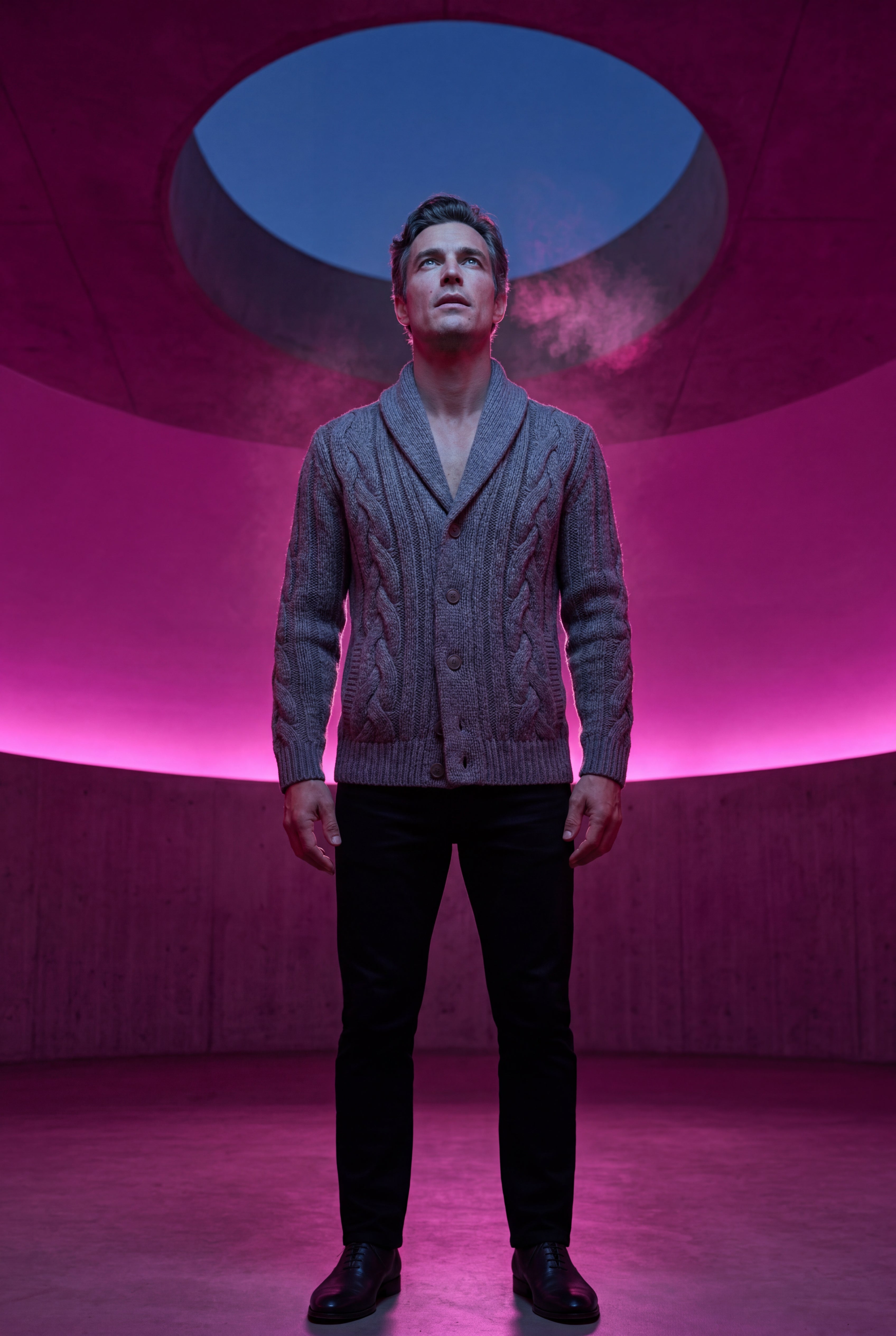 Zoyri | Cable Shawl Cardigan