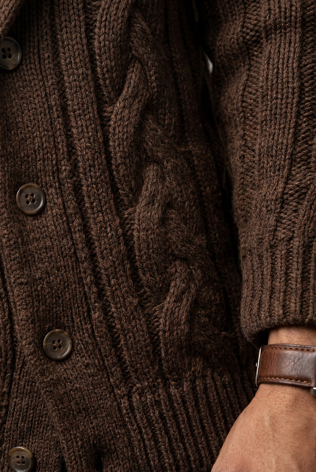 Zoyri | Cable Shawl Cardigan