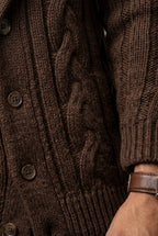 Zoyri | Cable Shawl Cardigan