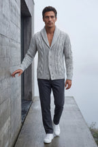 Zoyri | Cable Shawl Cardigan