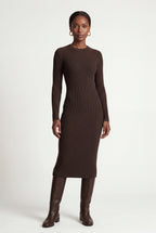 Zoyri | Ribbed Bodycon Midi Dress
