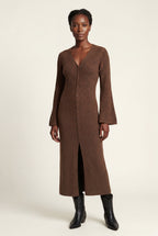 Zoyri | Ribbed Maxi Cardigan