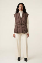 Zoyri | Belted Puffer Vest