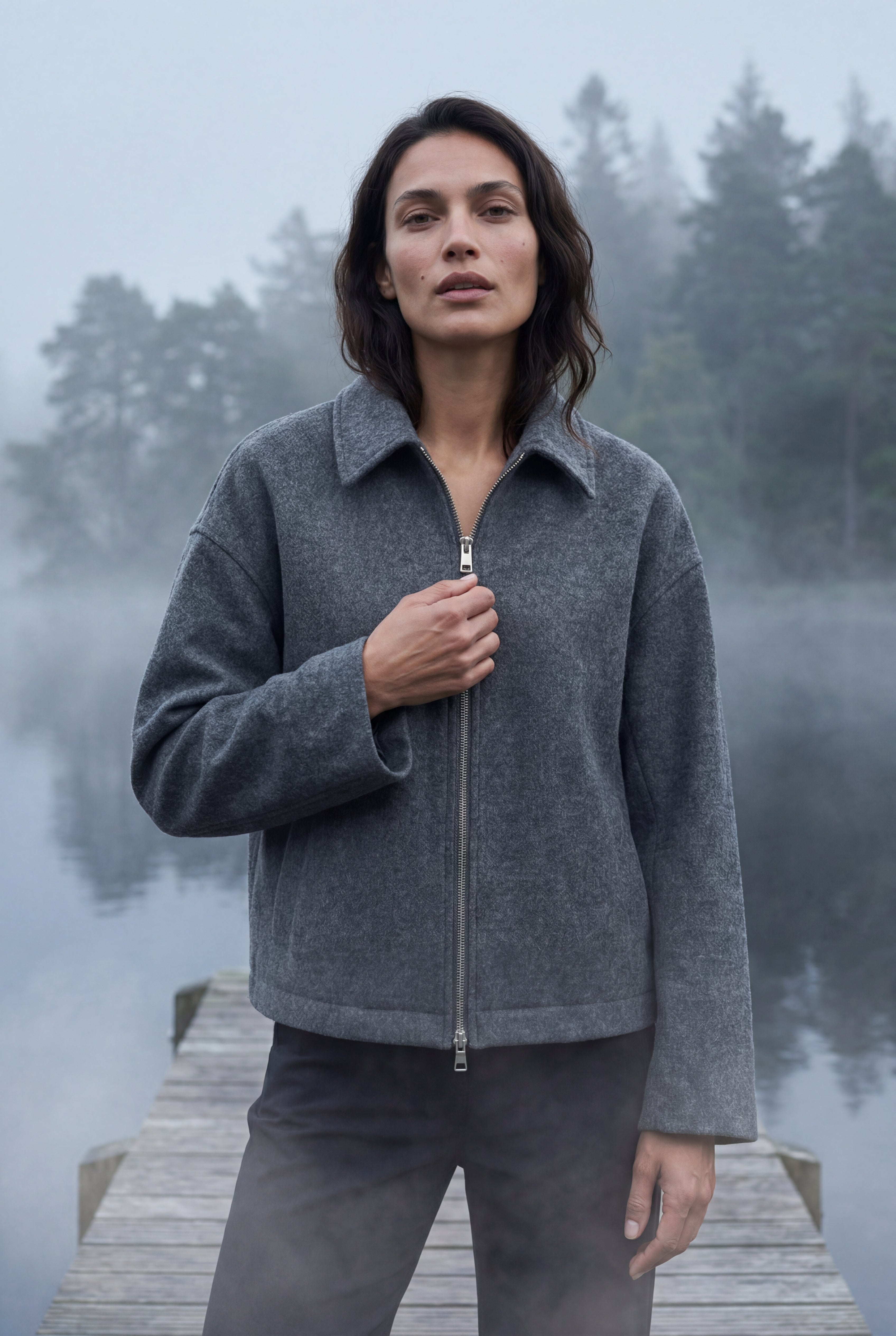 Zoyri | Minimal Zip Jacket