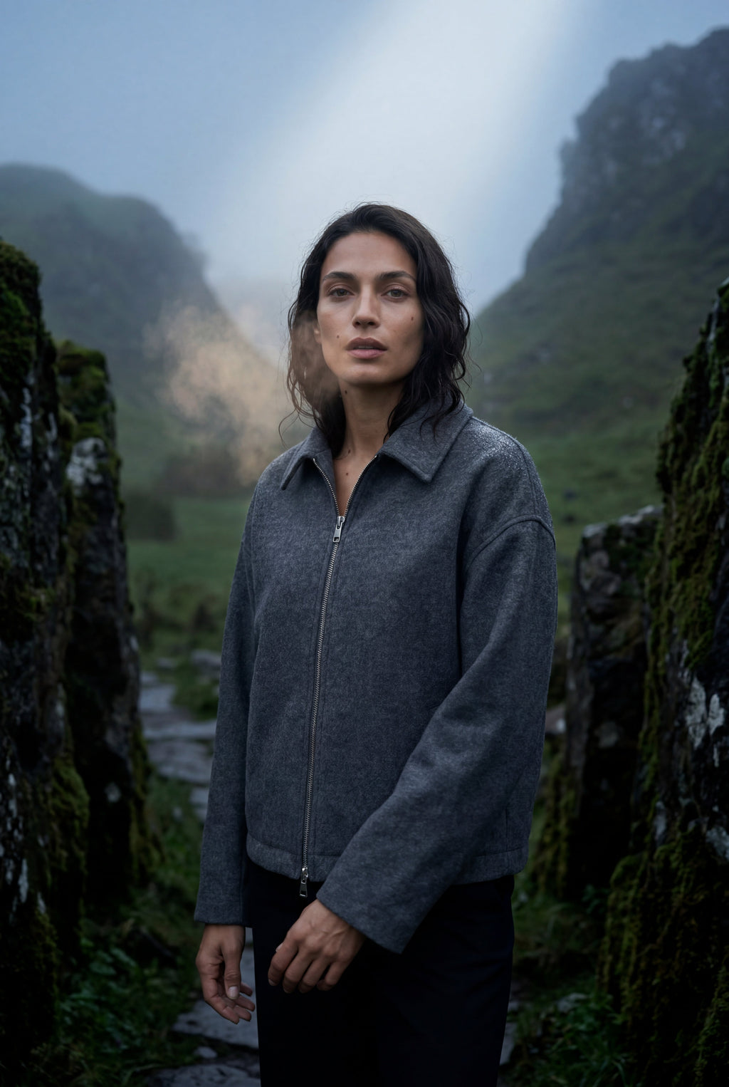 Zoyri | Minimal Zip Jacket