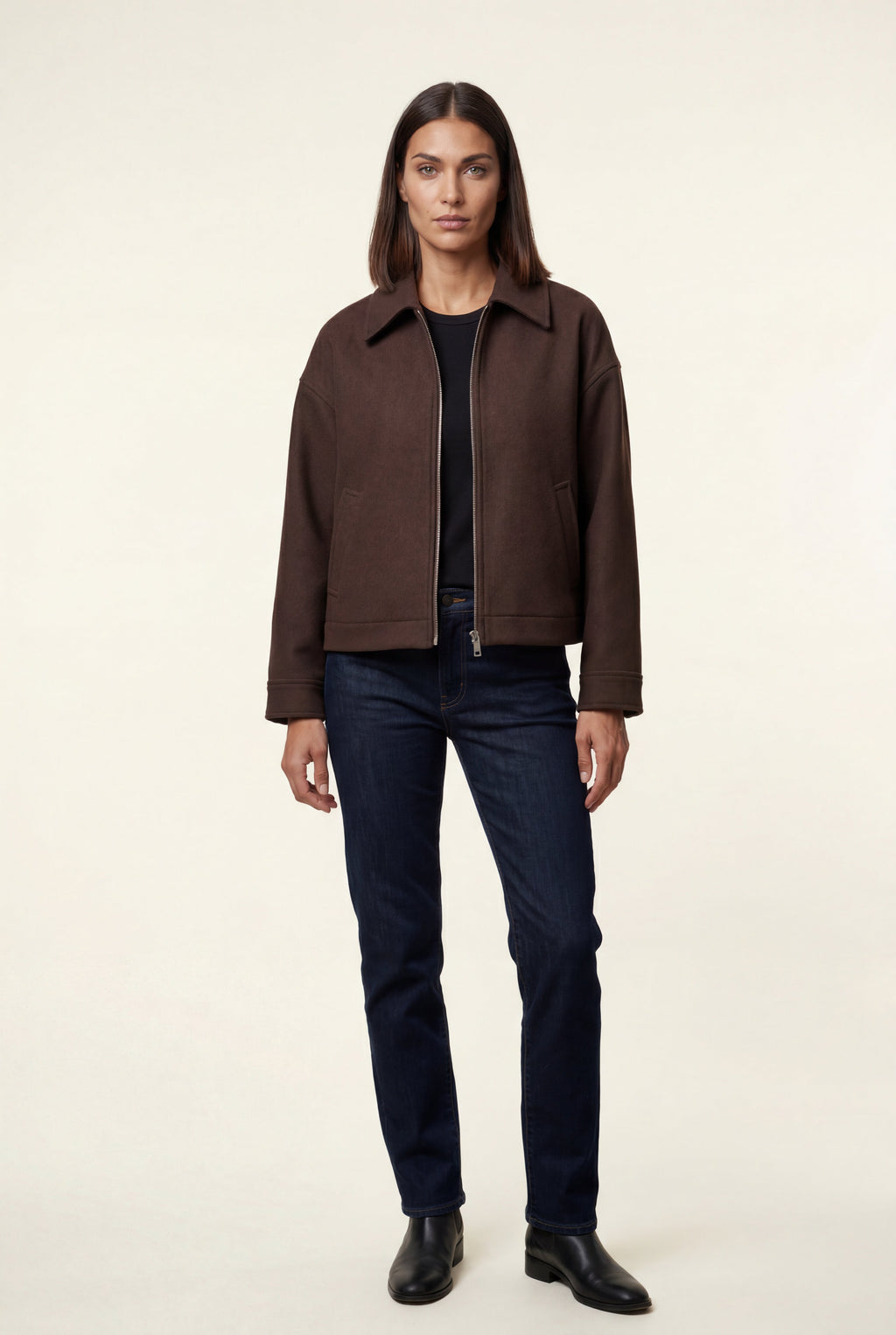 Zoyri | Minimal Zip Jacket
