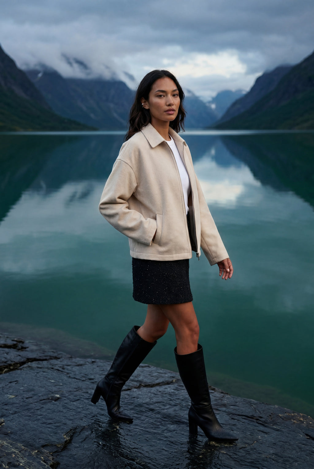 Zoyri | Minimal Zip Jacket