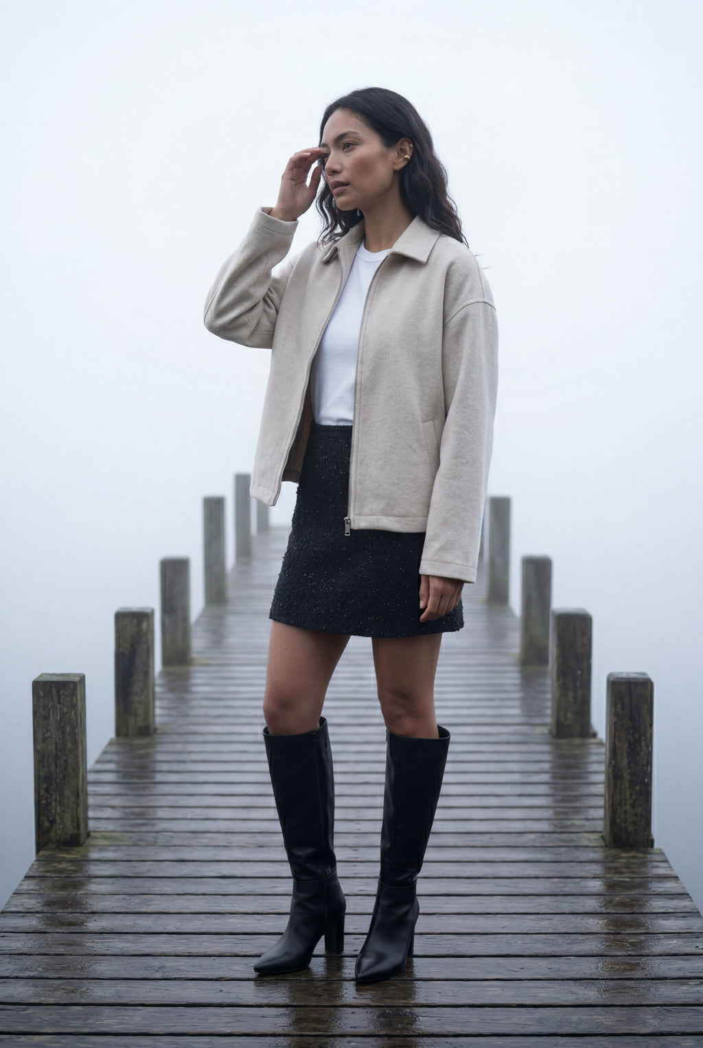 Zoyri | Minimal Zip Jacket