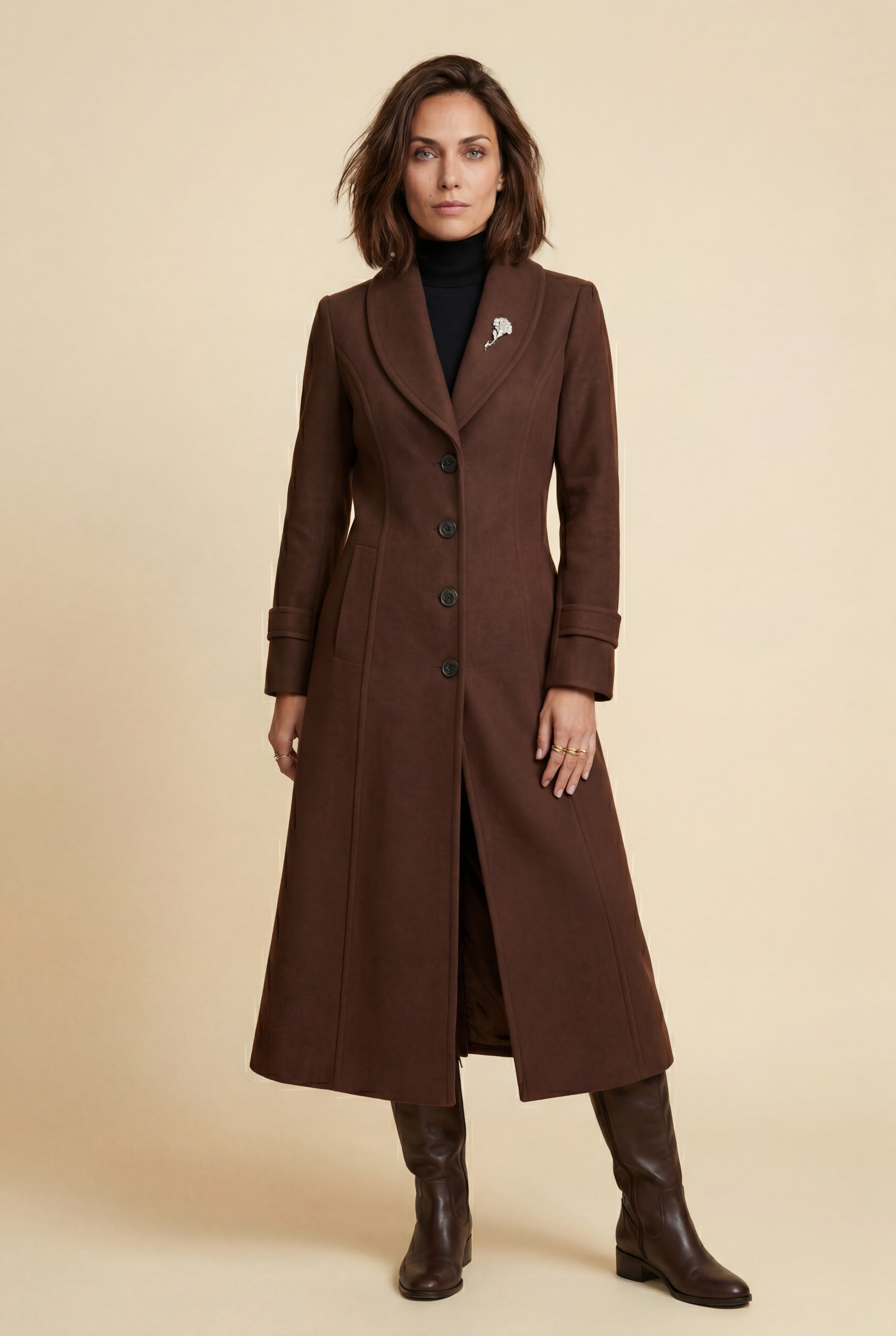 Zoyri | Belted Longline Coat