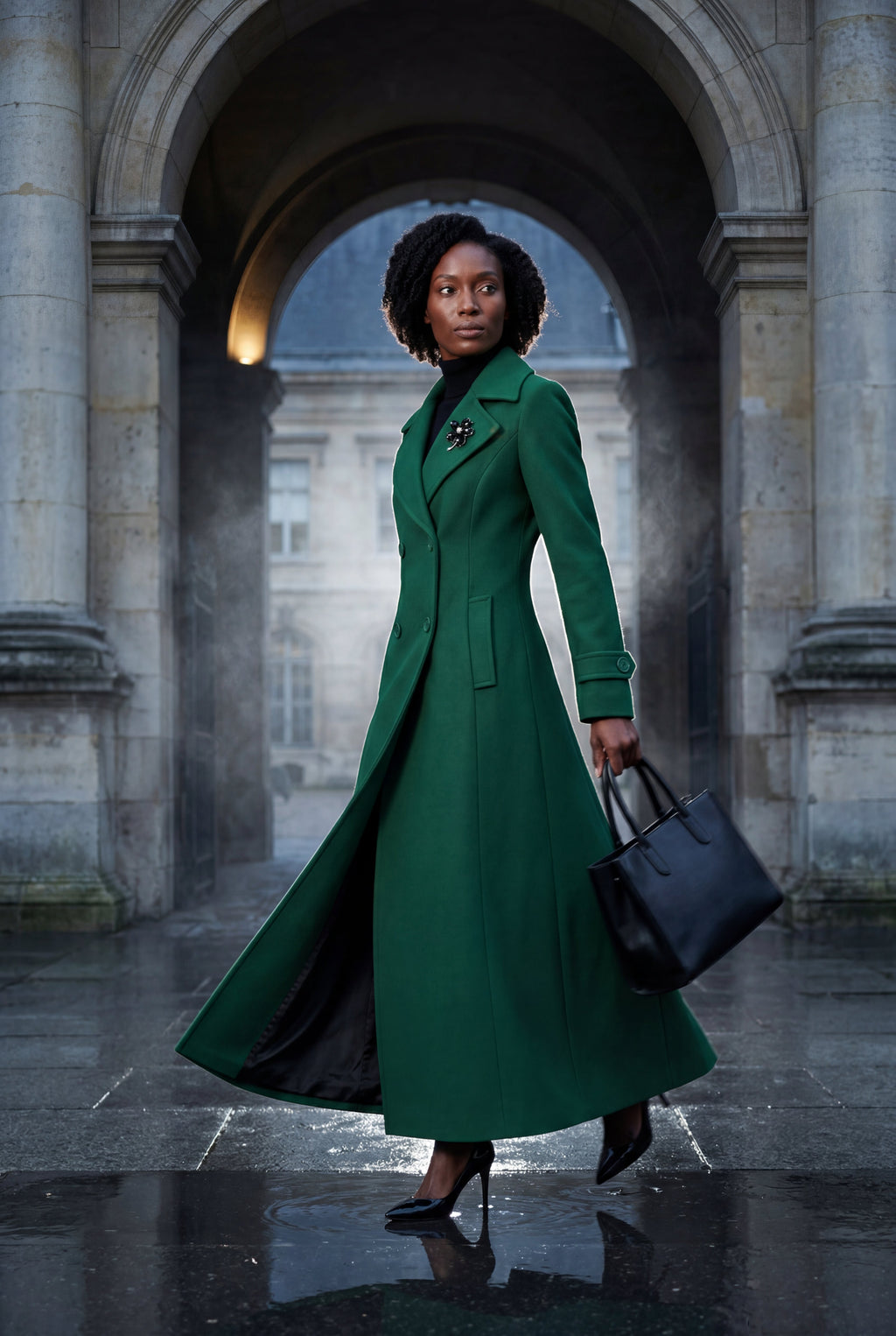 Zoyri | Belted Longline Coat