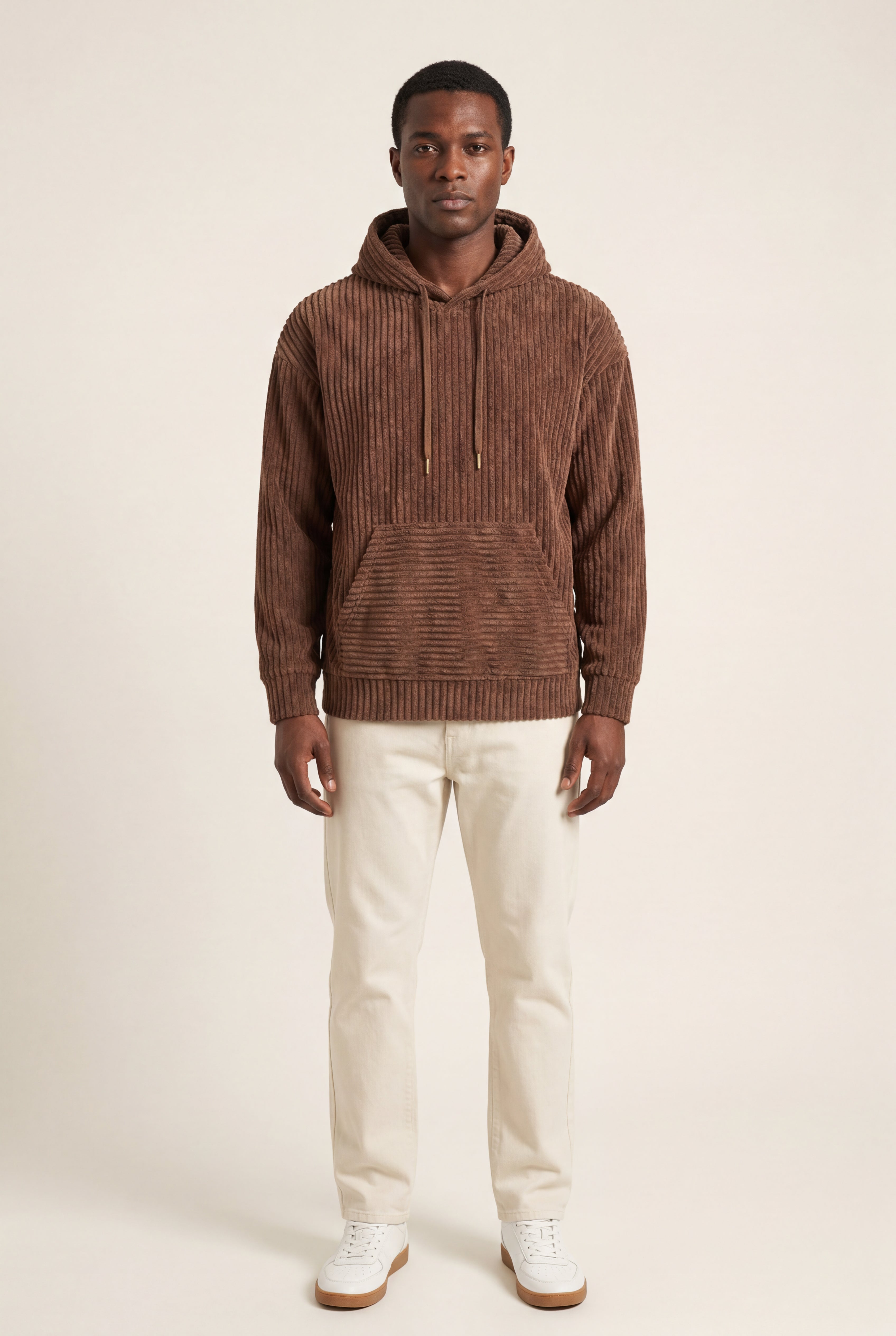 Zoyri | Textured Pullover Hoodie