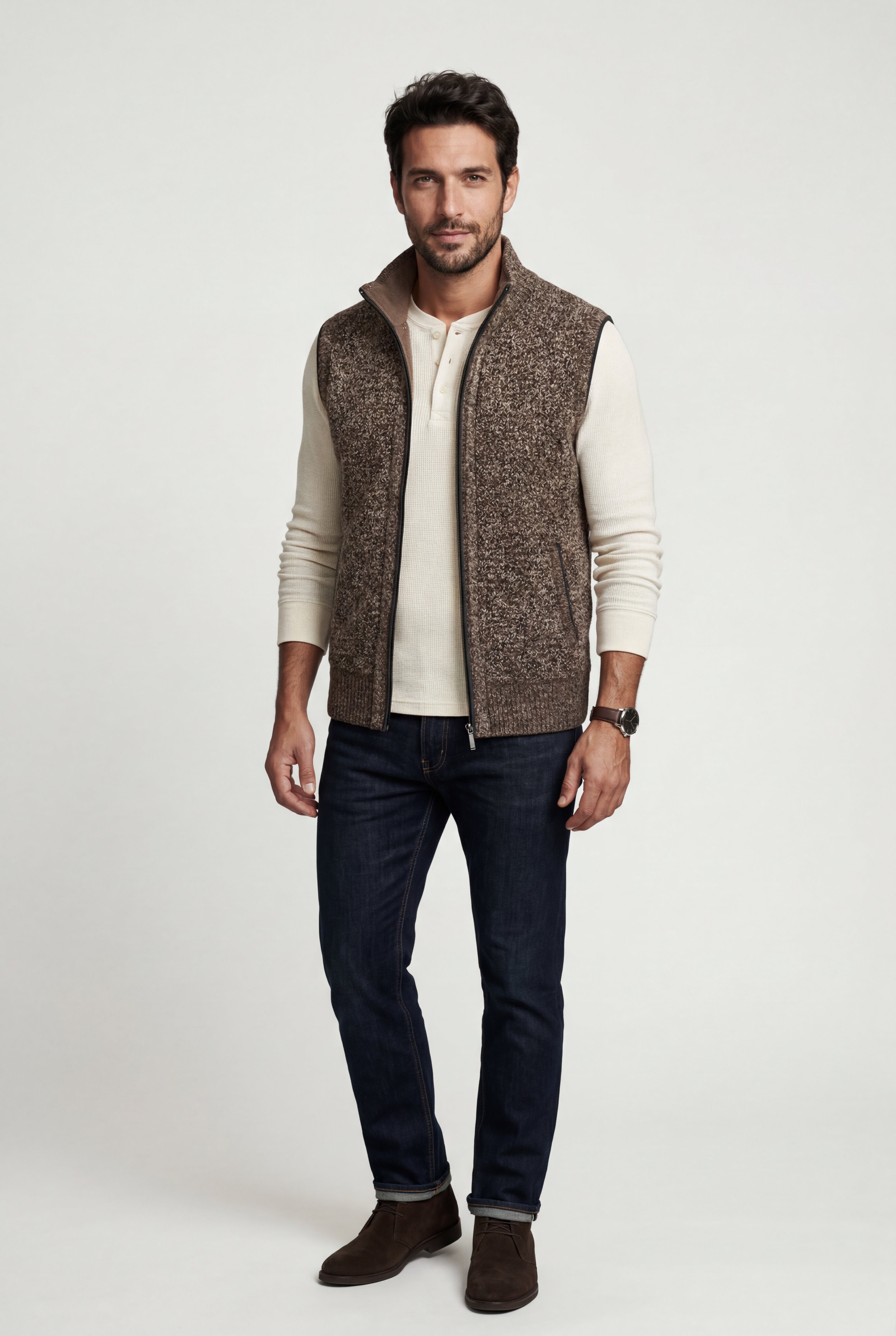 Zoyri | Essential Zip Knit Vest