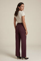 Zoyri | Belted Wide-Leg Trousers