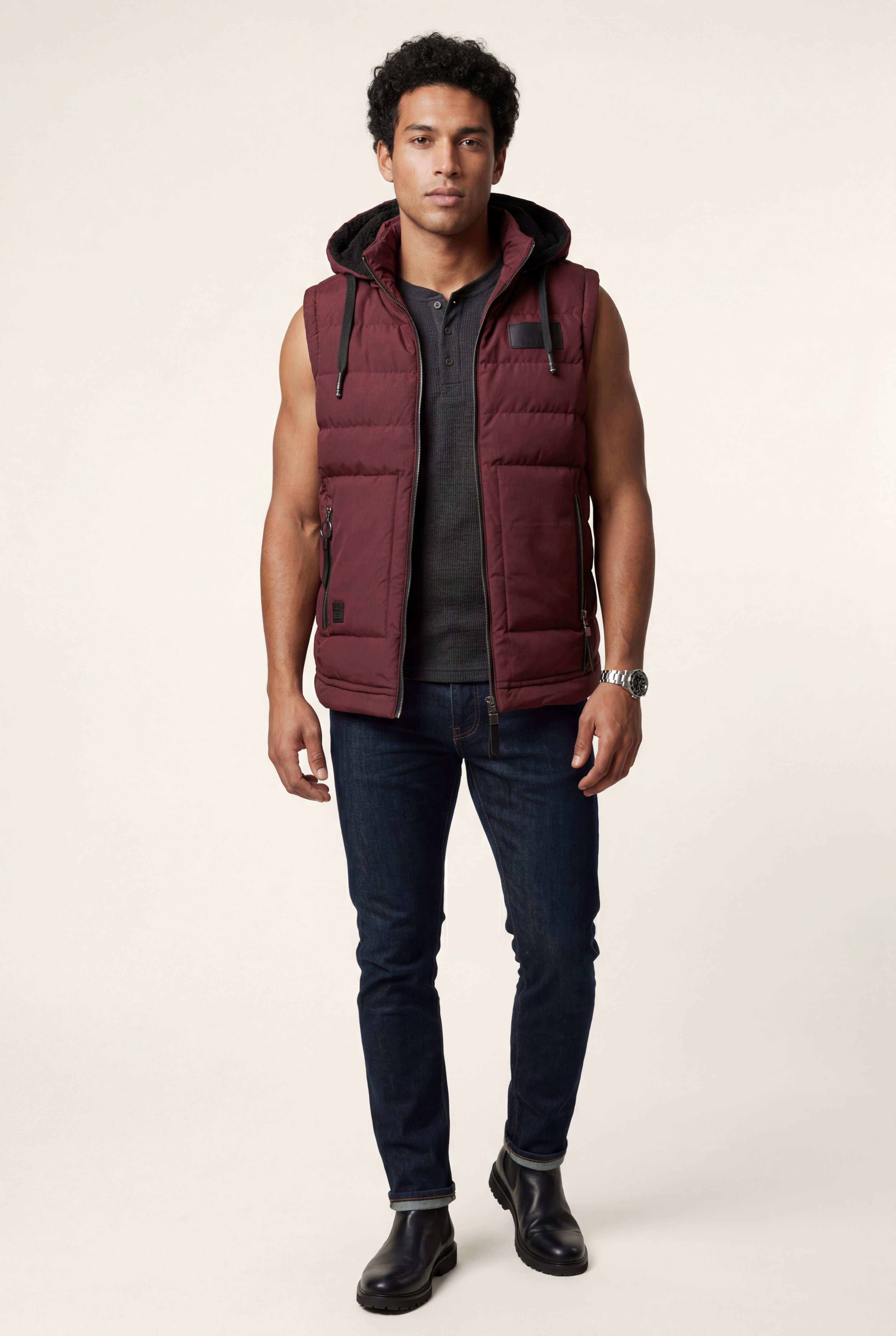 Zoyri | Hooded Puffer Vest