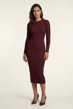 Zoyri | Ribbed Bodycon Midi Dress