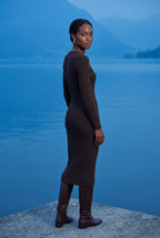 Zoyri | Ribbed Bodycon Midi Dress