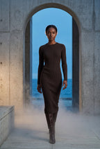 Zoyri | Ribbed Bodycon Midi Dress