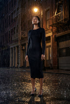 Zoyri | Ribbed Bodycon Midi Dress