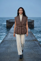 Zoyri | Belted Puffer Vest