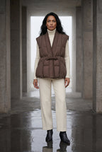 Zoyri | Belted Puffer Vest