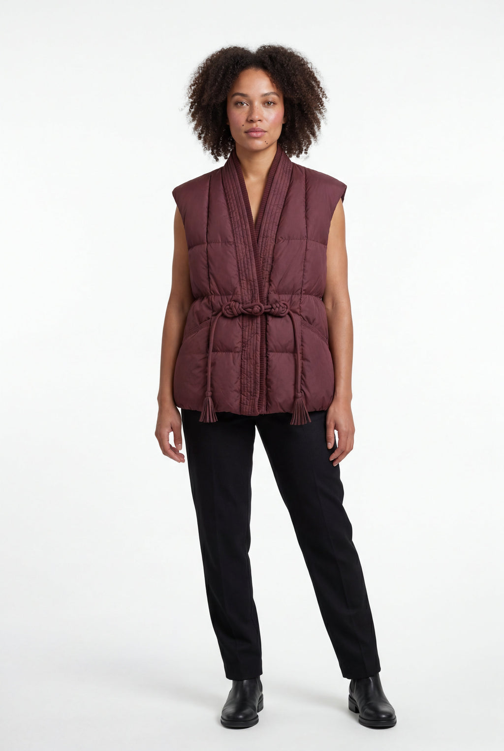 Zoyri | Belted Puffer Vest