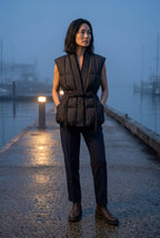 Zoyri | Belted Puffer Vest