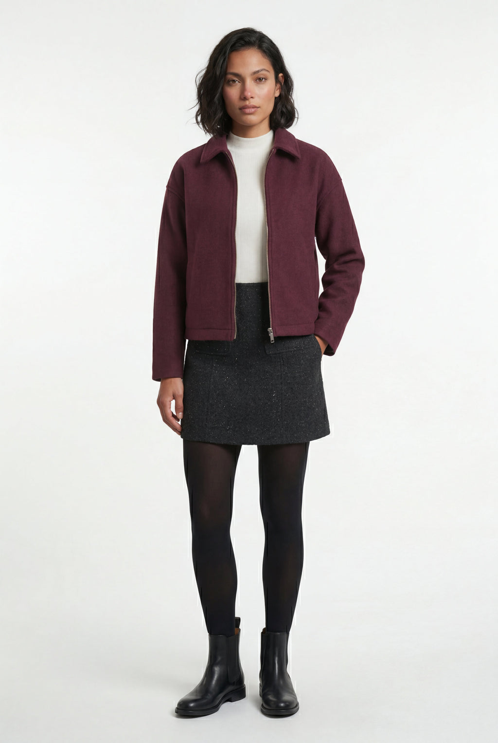 Zoyri | Minimal Zip Jacket