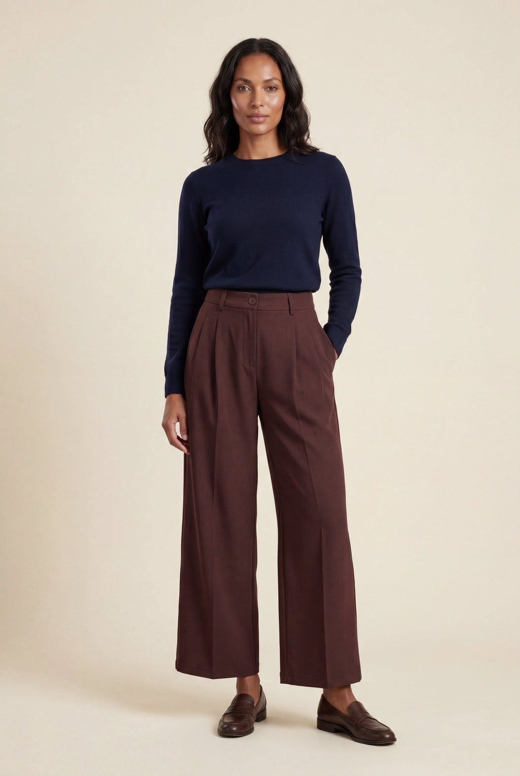 Zoyri | High-Waist Tailored Trousers