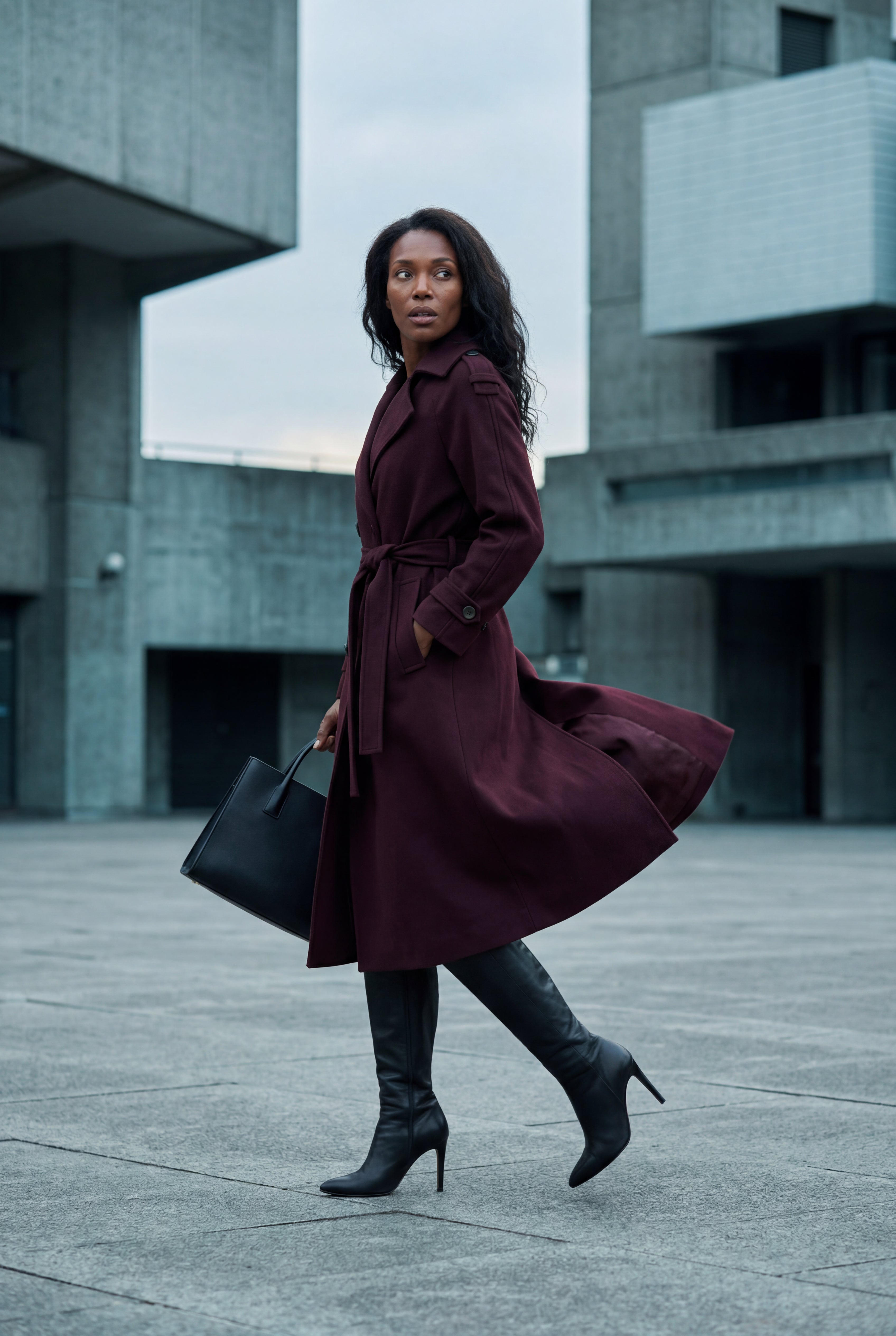Zoyri | Belted Trench Coat