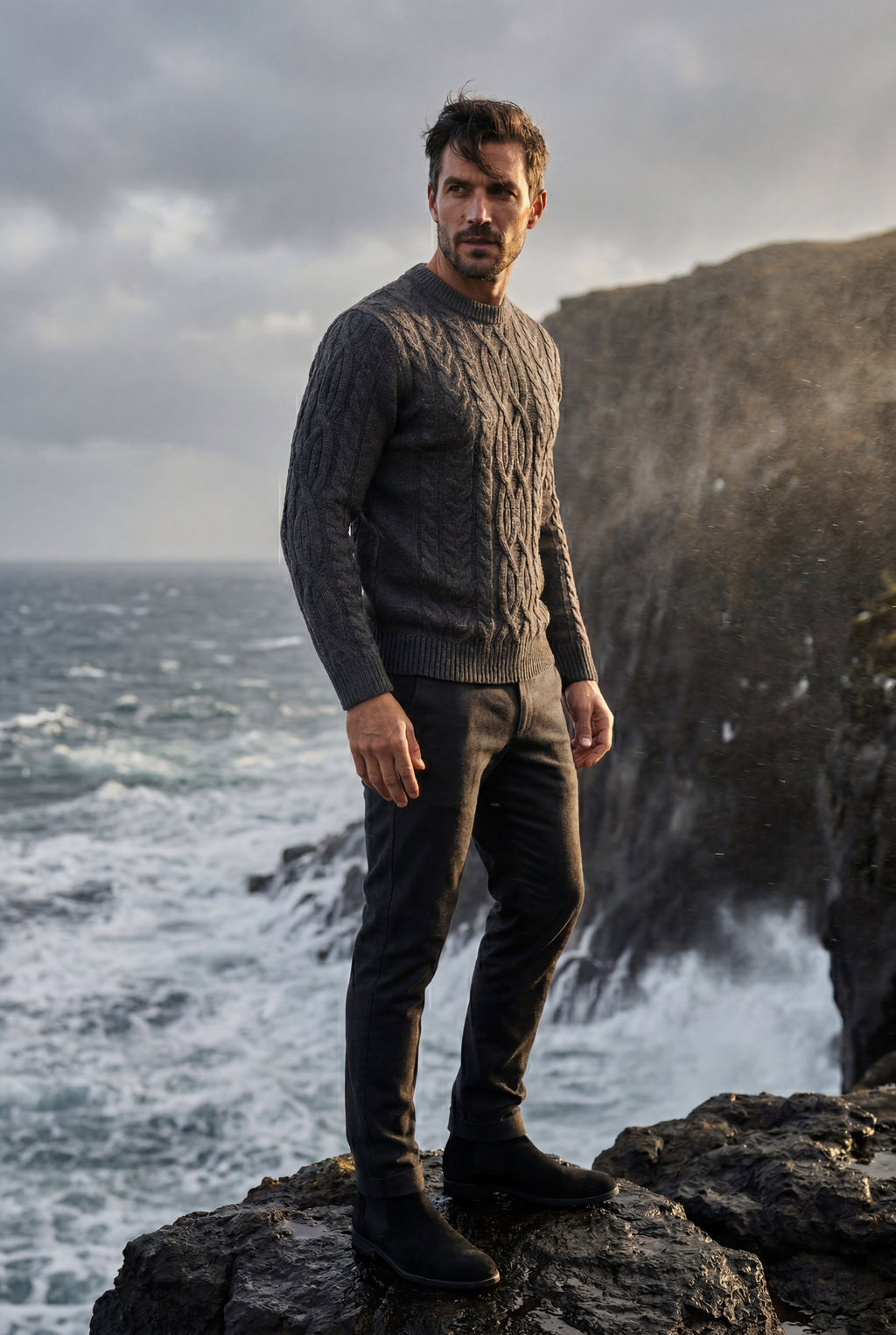 Zoyri | Textured Cable Knit