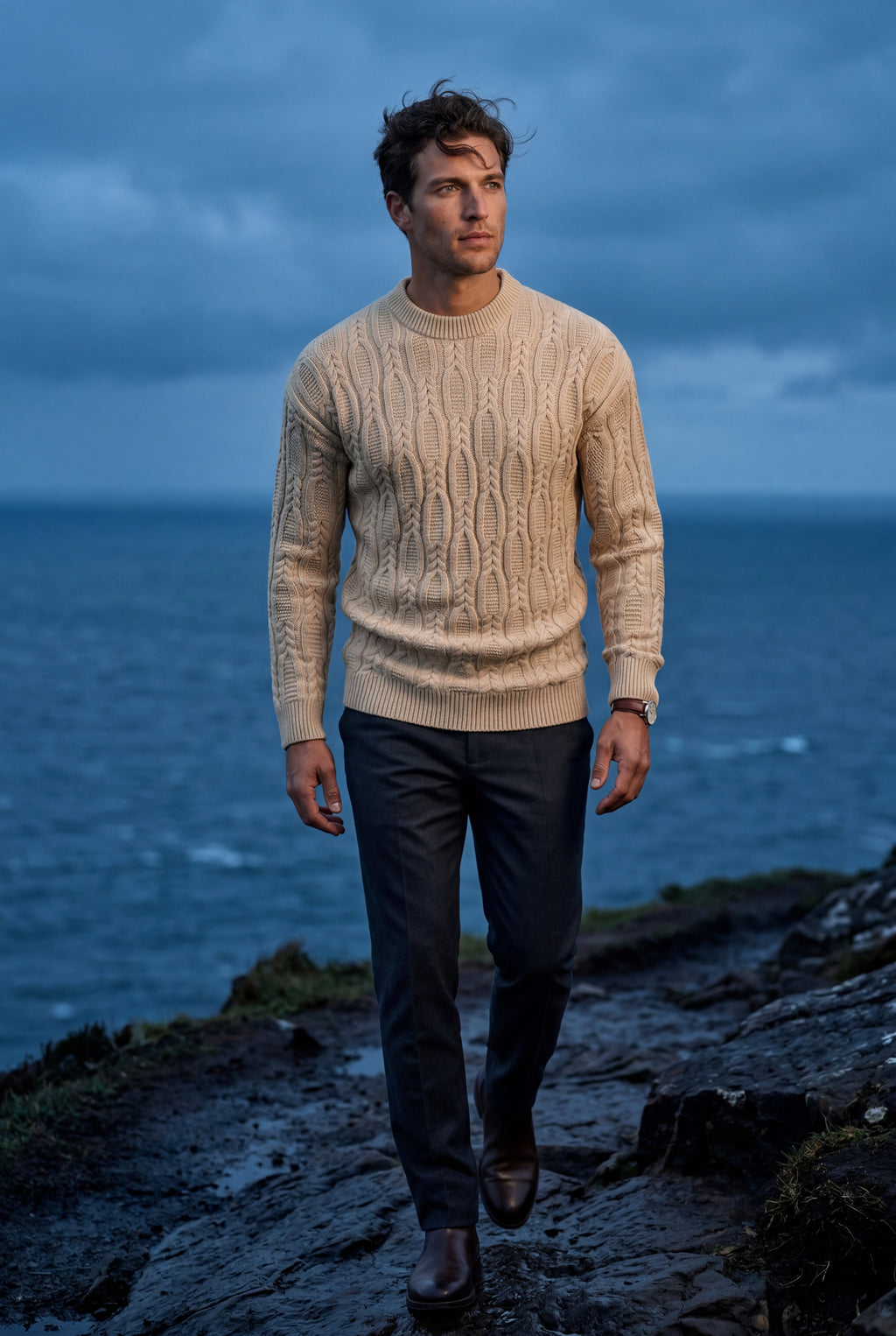 Zoyri | Textured Cable Knit