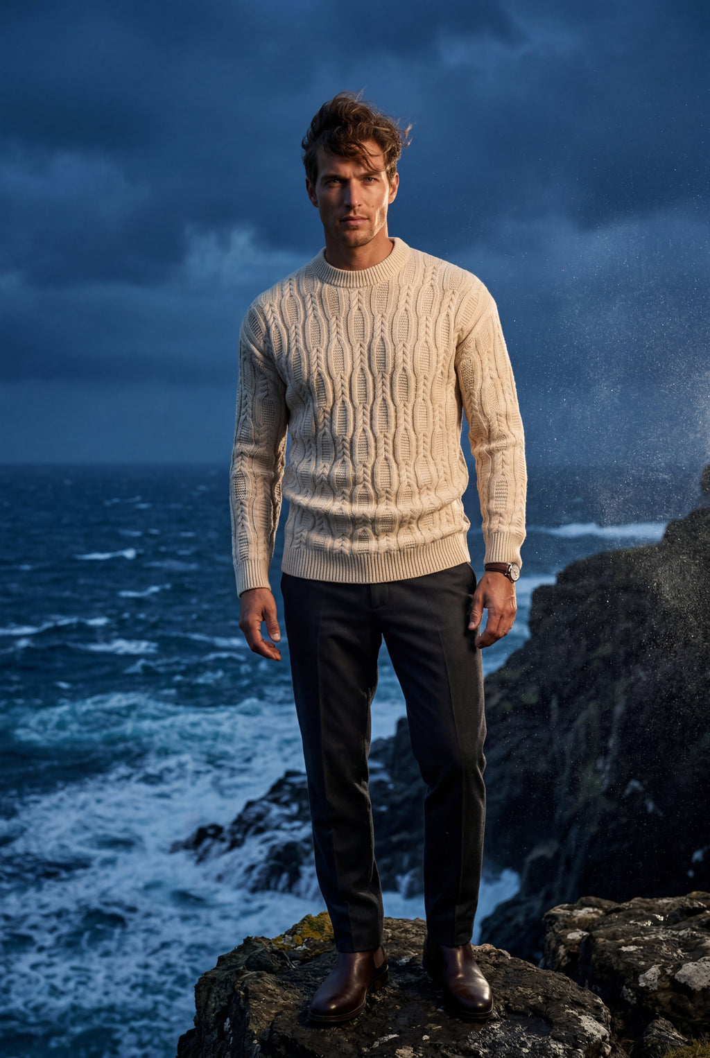 Zoyri | Textured Cable Knit