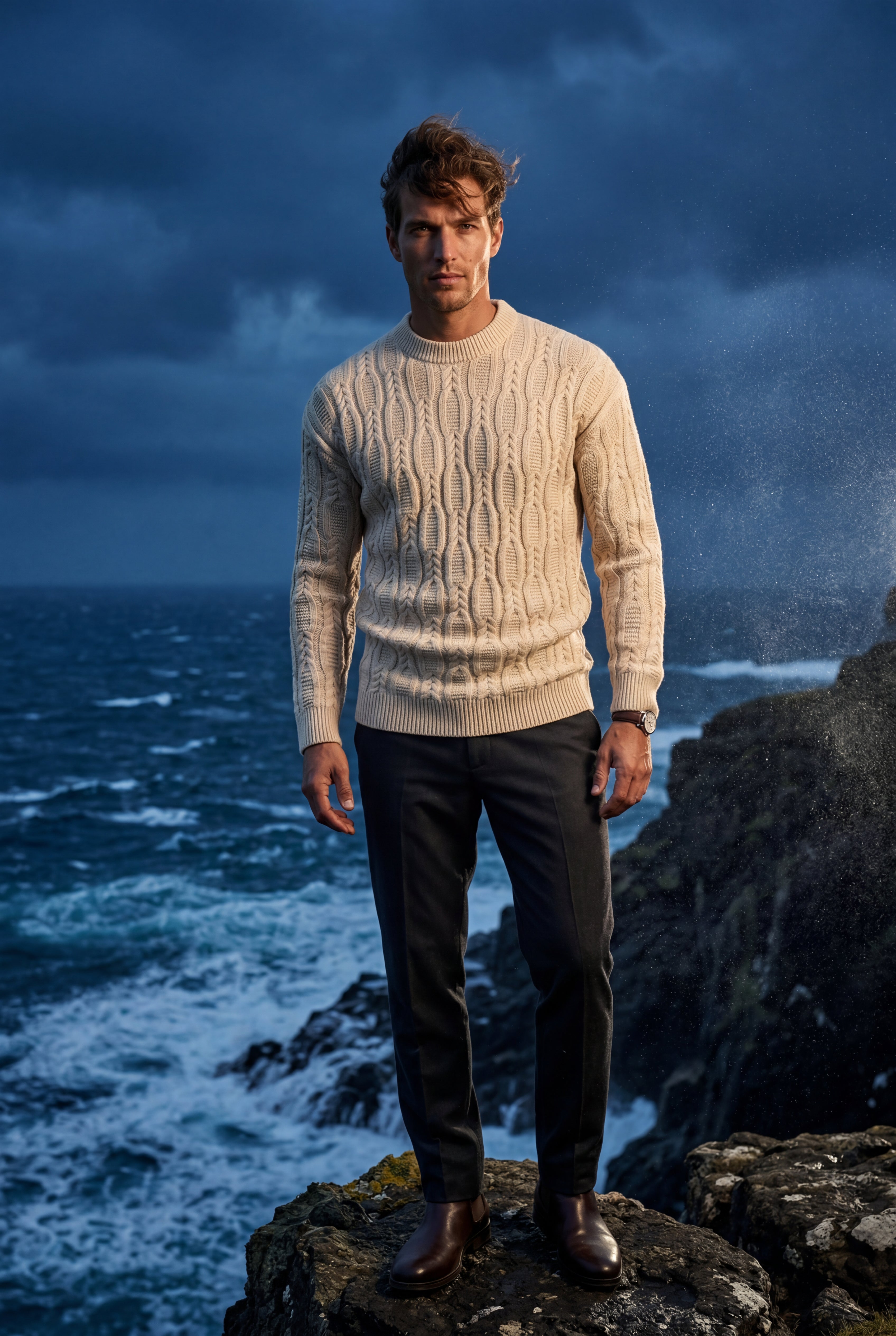 Zoyri | Textured Cable Knit