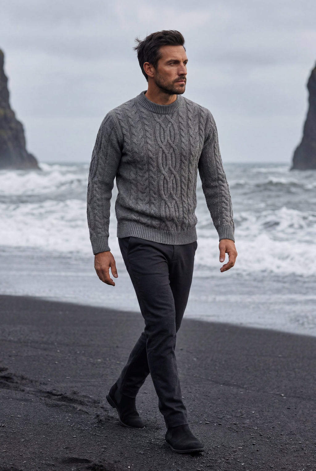 Zoyri | Textured Cable Knit